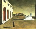 melancolía de un hermoso día 1913 Giorgio de Chirico Surrealismo metafísico
